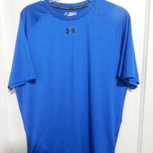 Men's Under Armour Short Sleeve Compression T-Shirt - Size XXL  - Blue